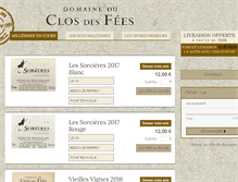 Tablet Screenshot of lapetiteepicerieduclosdesfees.com